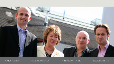 Mark Jones, Gill Mortimer, John Mortimer, Paul Burkitt